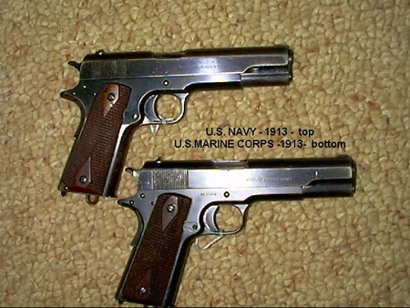 WWI Navy and Marine 1911's WWI Navy and Marine 1911's