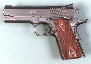 My favorite pistol, a Kimber Compact prior to parkerization My favorite pistol, a Kimber Compact prior to parkerization