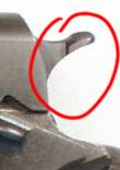 This is a standard "spur" hammer. This is a standard "spur" hammer.