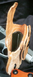 Stitched-In Sight Guide of the High Noon Down Under Holster Stitched-In Sight Guide of the High Noon Down Under Holster