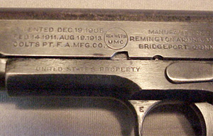 Remington-UMC 1911 Pistol Roll Stamp Remington-UMC 1911 Pistol Roll Stamp