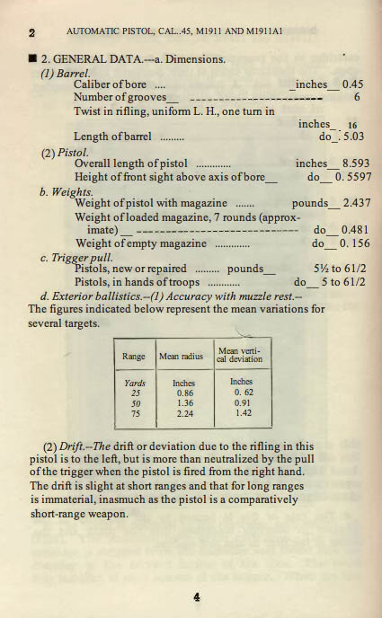 M1911 Manual - Page 8 M1911 Manual - Page 8