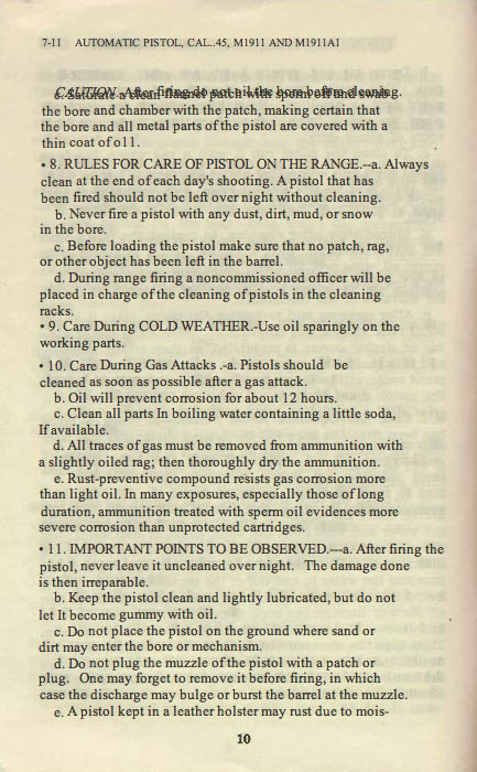 M1911 Manual - Page 16 M1911 Manual - Page 16
