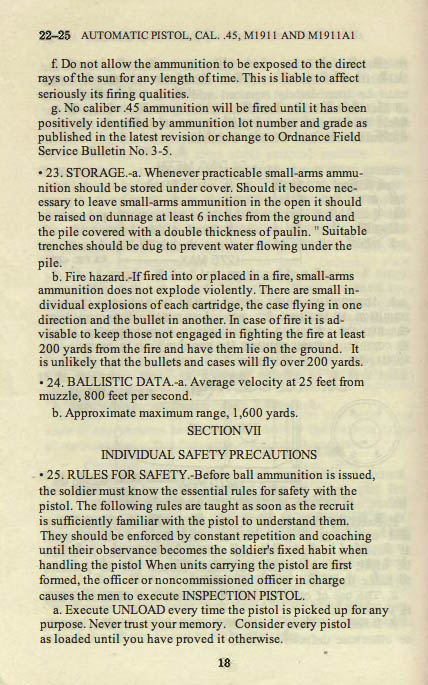M1911 Manual - Page 24 M1911 Manual - Page 24