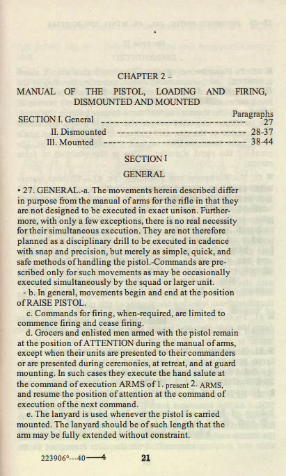 M1911 Manual - Page 27 M1911 Manual - Page 27