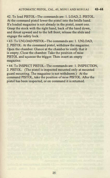 M1911 Manual - Page 31 M1911 Manual - Page 31